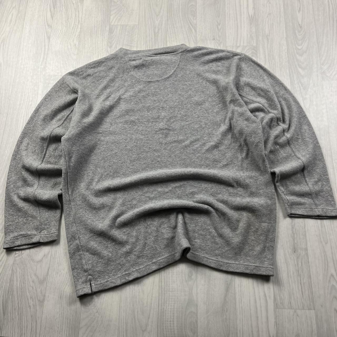 VINTAGE Y2K NFL GREEN BAY PACKERS QUARTER ZIP FLEECE SWEATSHIRT GREY