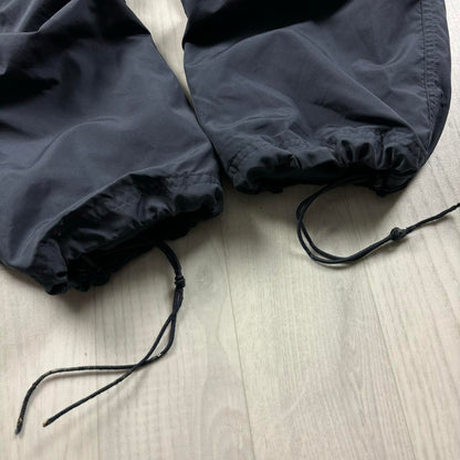 VINTAGE Y2K ADIDAS TECHNICAL BAGGY TRACKSUIT BOTTOMS NAVY