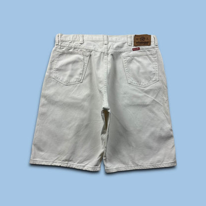 VINTAGE 00s WRANGLER BAGGY LOOSE JORTS WHITE