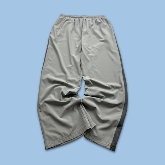 VINTAGE Y2K REEBOK BAGGY TRACKSUIT BOTTOMS GREY