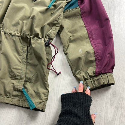VINTAGE 00s COLUMBIA TECHNICAL HEAVY JACKET KHAKI