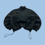 VINTAGE Y2K COLUMBIA ZIP UP FLEECE JACKET BLACK