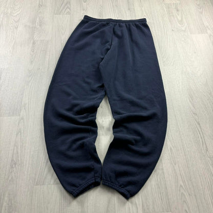 VINTAGE 90s DISNEY BAGGY COTTON SWEATPANTS NAVY