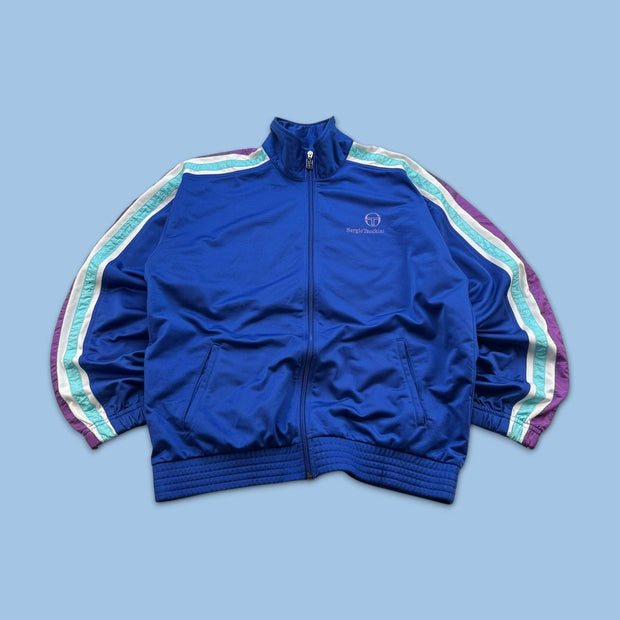 VINTAGE Y2K SERGIO TACCHINI TRACK JACKET BLUE