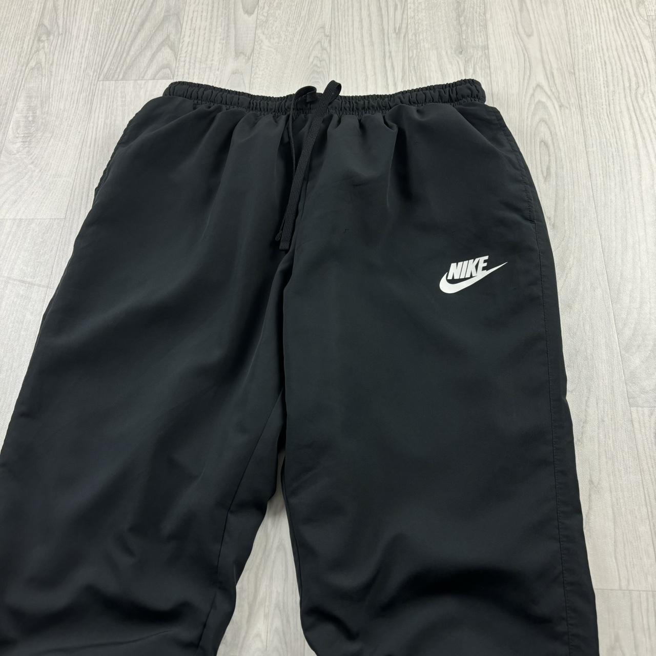 VINTAGE Y2K NIKE BAGGY TRACKSUIT BOTTOMS BLACK