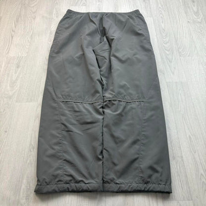 VINTAGE Y2K ADIDAS BAGGY TRACKSUIT BOTTOMS GREY