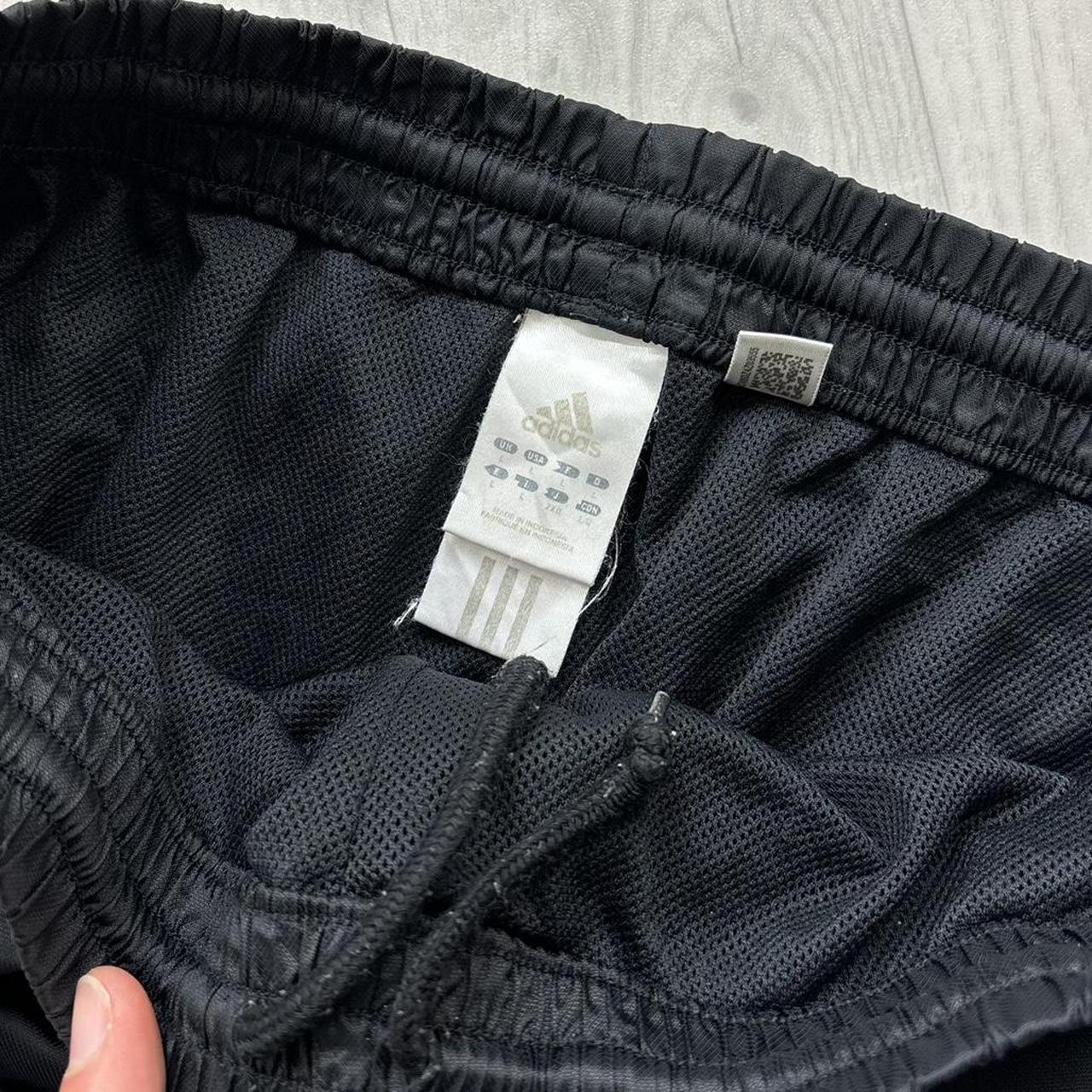 VINTAGE Y2K ADIDAS BAGGY TRACKSUIT BOTTOMS BLACK