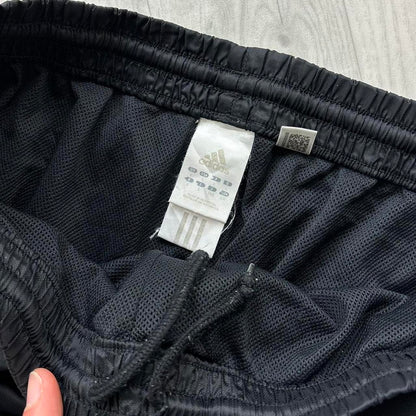 VINTAGE Y2K ADIDAS BAGGY TRACKSUIT BOTTOMS BLACK