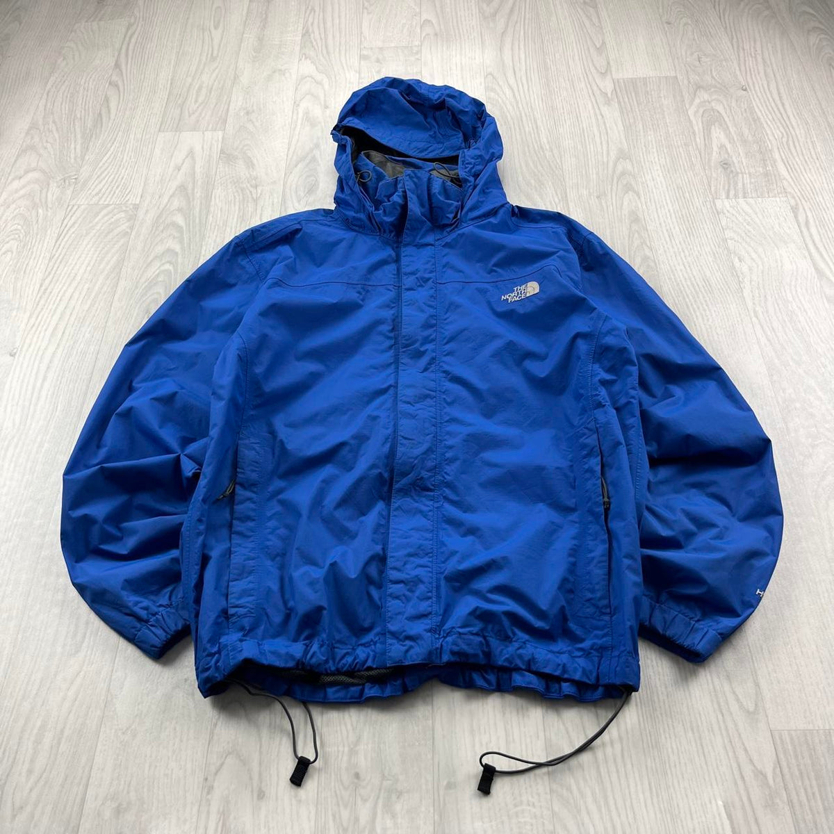 VINTAGE Y2K THE NORTH FACE HYVENT WATERPROOF JACKET BLUE