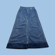VINTAGE Y2K TOMMY HILFIGER LOW RISE FLARED JEANS BLUE