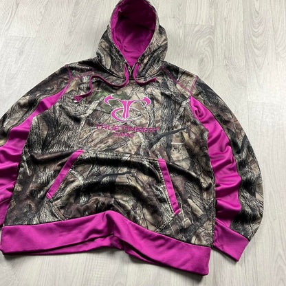 VINTAGE REALTREE HOODIE CAMO PINK
