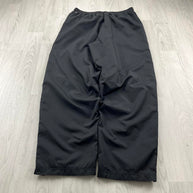 VINTAGE Y2K ADIDAS SIDE STRIPE BAGGY TRACKSUIT BOTTOMS BLACK