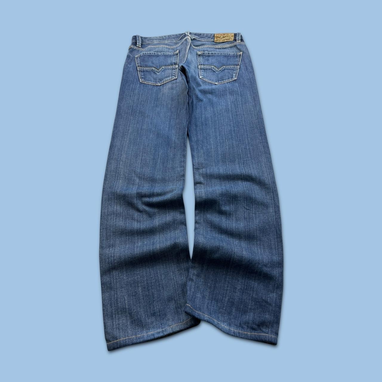 VINTAGE DIESEL LARKEE STRAIGHT LEG JEANS BLUE