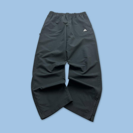 VINTAGE Y2K ADIDAS BAGGY TRACKSUIT BOTTOMS BLACK