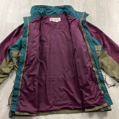 VINTAGE 00s COLUMBIA TECHNICAL HEAVY JACKET KHAKI