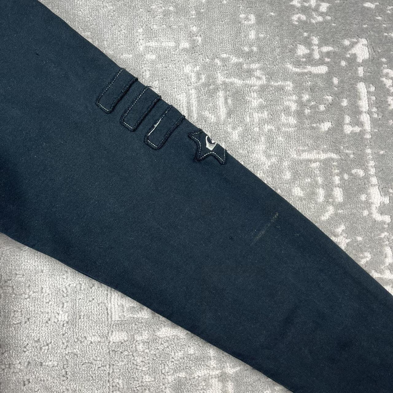 VINTAGE Y2K QUIKSILVER CHECKERED HOODIE BLACK GREY