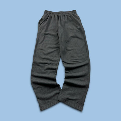 VINTAGE 00s CHAMPION BAGGY COTTON SWEATPANTS CHARCOAL GREY