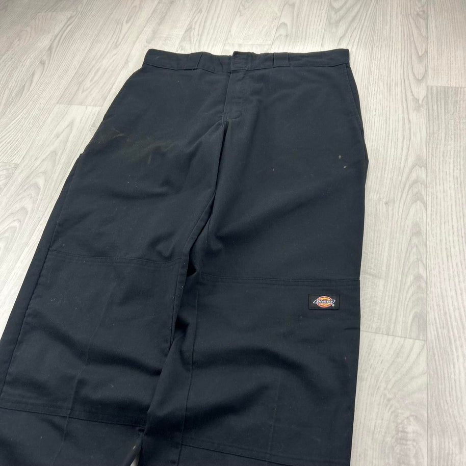 VINTAGE Y2K DICKIES 874 BAGGY TROUSERS BLACK