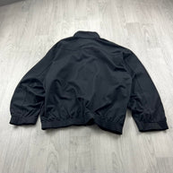 VINTAGE Y2K CHAMPION BOXY ZIP UP TRACK JACKET BLACK