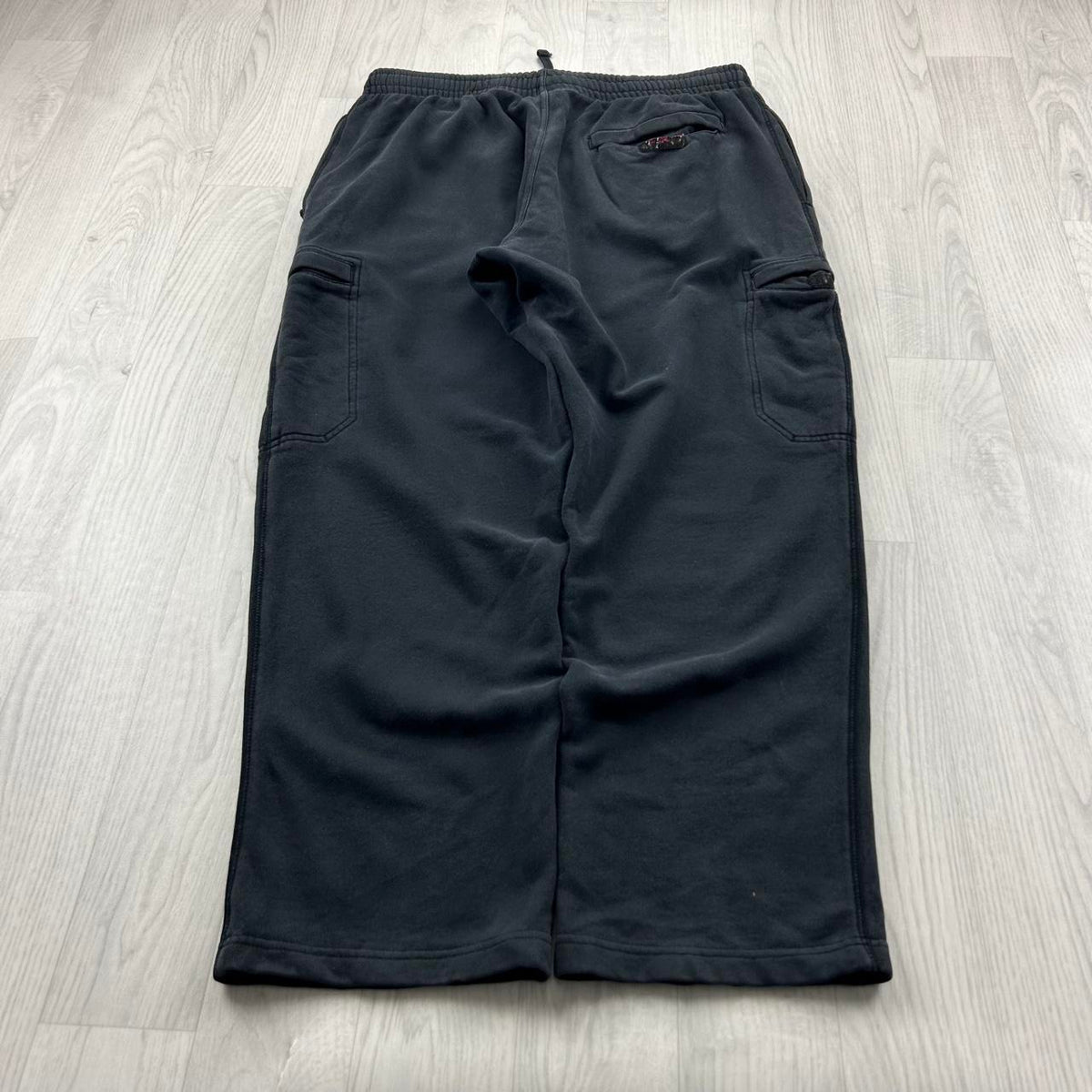 VINTAGE Y2K NIKE CARGO BAGGY COTTON SWEATPANTS BLACK