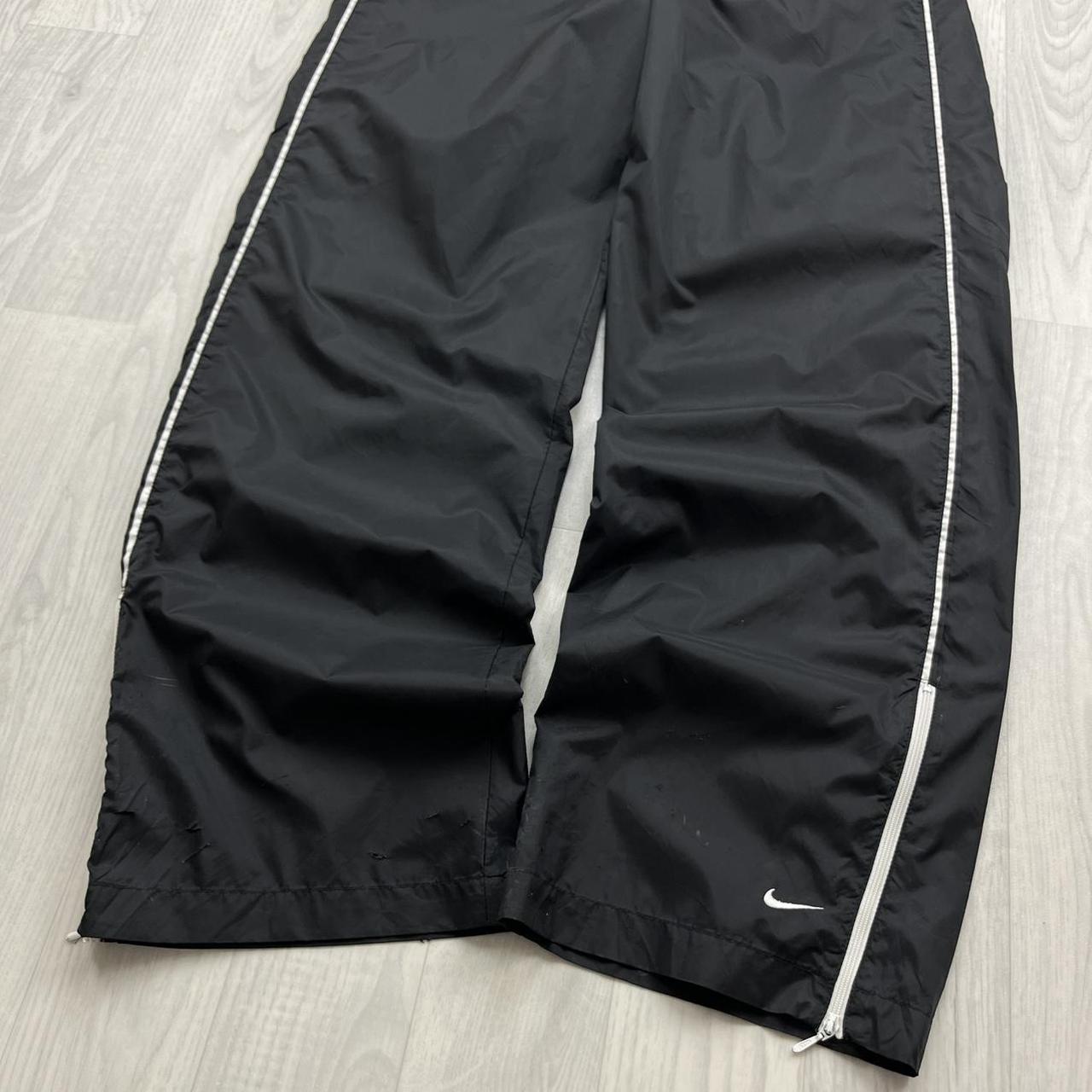 VINTAGE Y2K NIKE BAGGY TRACKSUIT BOTTOMS BLACK