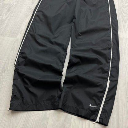 VINTAGE Y2K NIKE BAGGY TRACKSUIT BOTTOMS BLACK