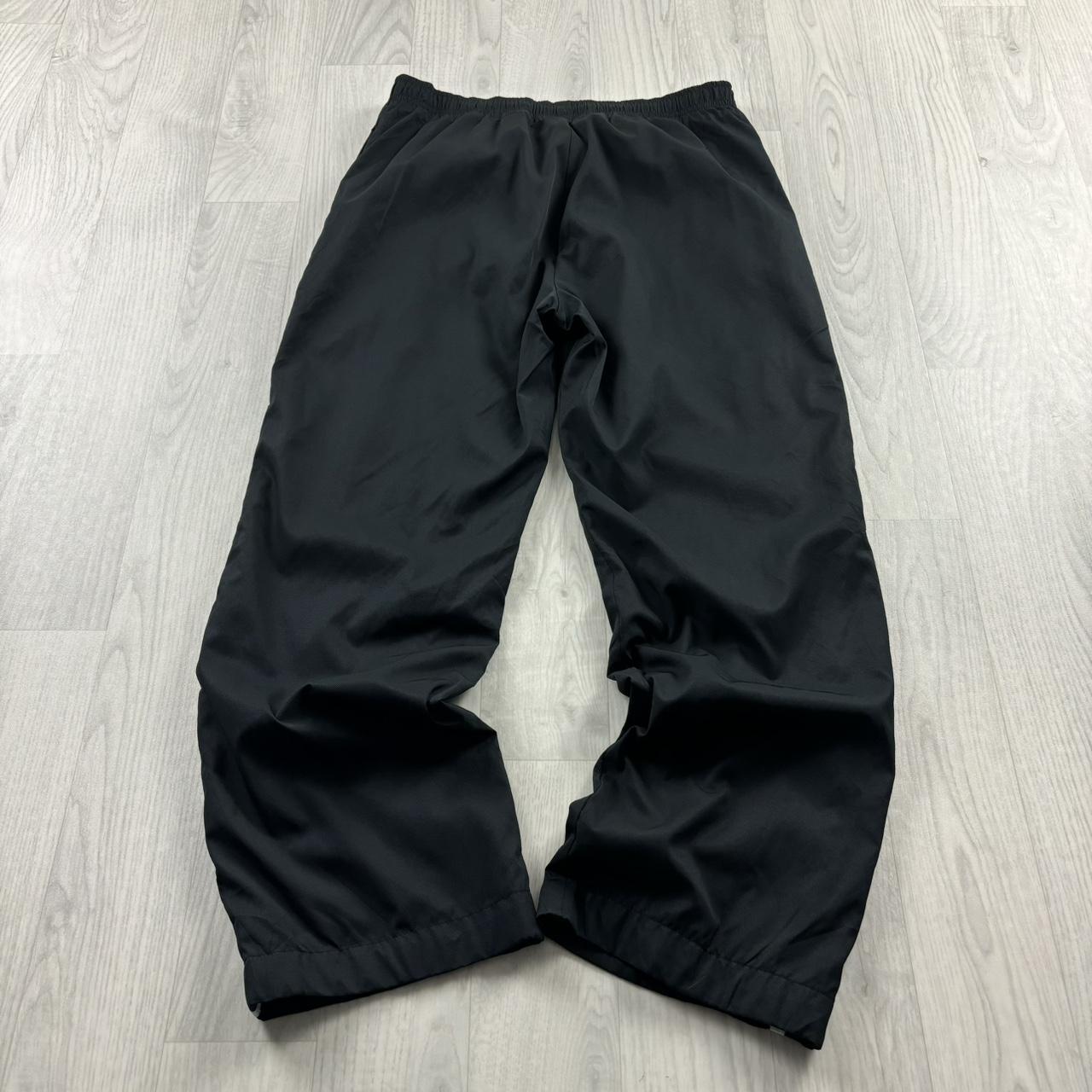 VINTAGE Y2K NIKE STRAIGHT LEG TRACKSUIT BOTTOMS BLACK