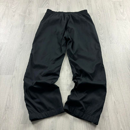 VINTAGE Y2K NIKE STRAIGHT LEG TRACKSUIT BOTTOMS BLACK