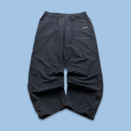 VINTAGE Y2K ADIDAS BAGGY TRACKSUIT BOTTOMS NAVY
