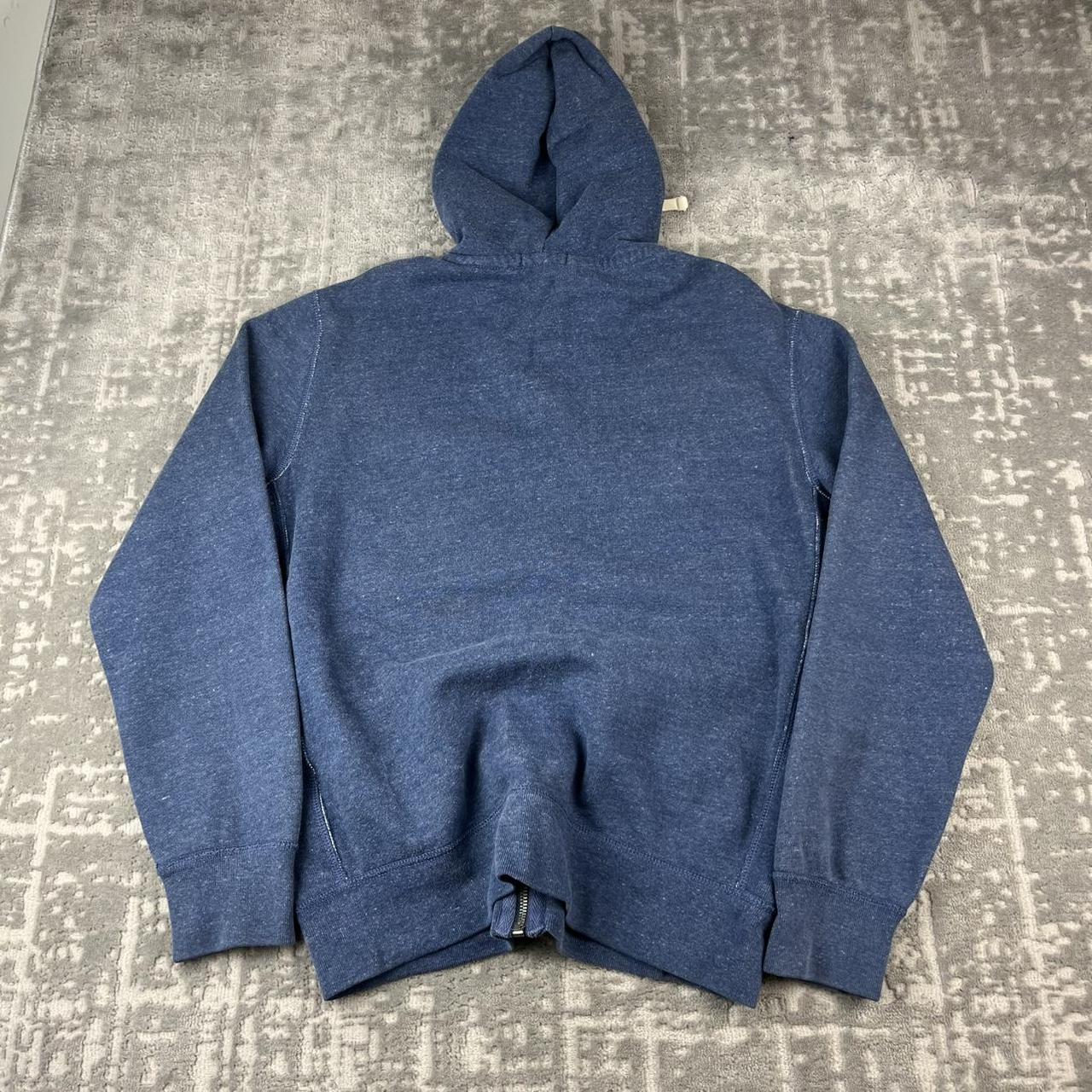 VINTAGE Y2K RALPH LAUREN ZIP UP HOODIE NAVY
