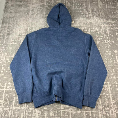 VINTAGE Y2K RALPH LAUREN ZIP UP HOODIE NAVY