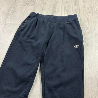 VINTAGE 00s CHAMPION REVERSE WEAVE COTTON SWEATPANTS NAVY