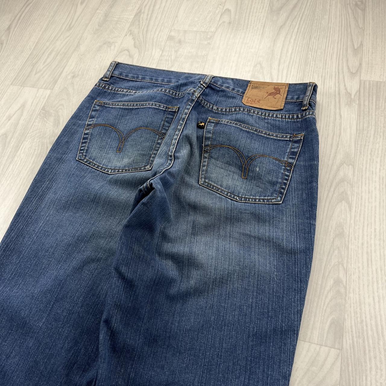 VINTAGE Y2K LOIS BOOTCUT JEANS BLUE