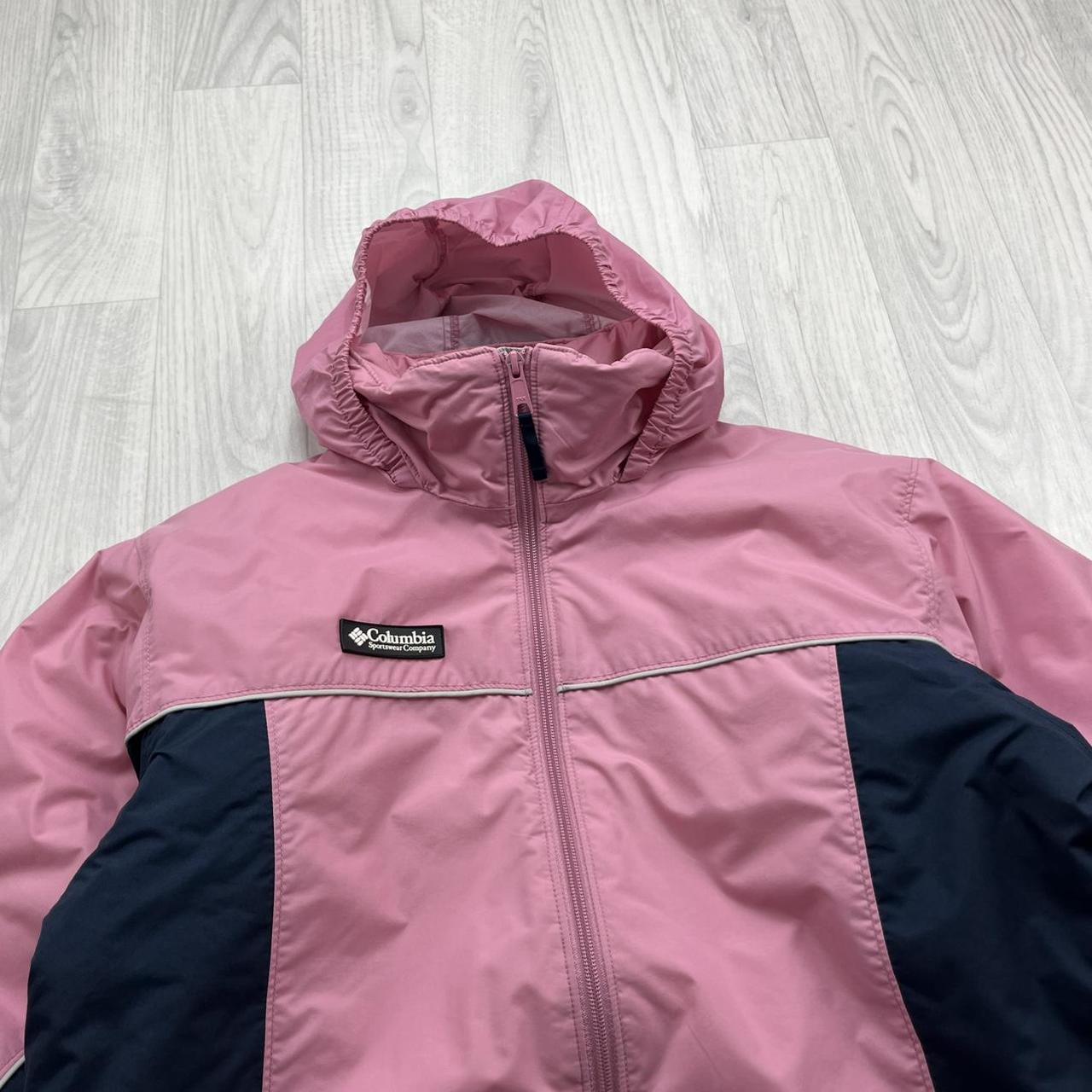 VINTAGE 00s COLUMBIA PADDED UTILITY JACKET PINK