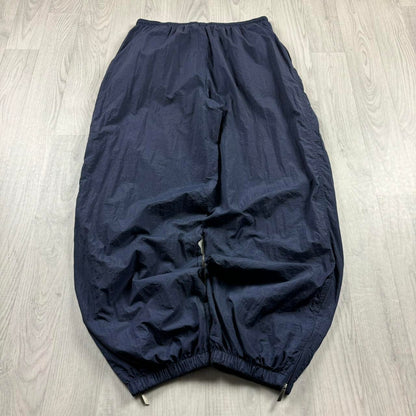 VINTAGE Y2K REEBOK BAGGY TRACKSUIT BOTTOMS NAVY