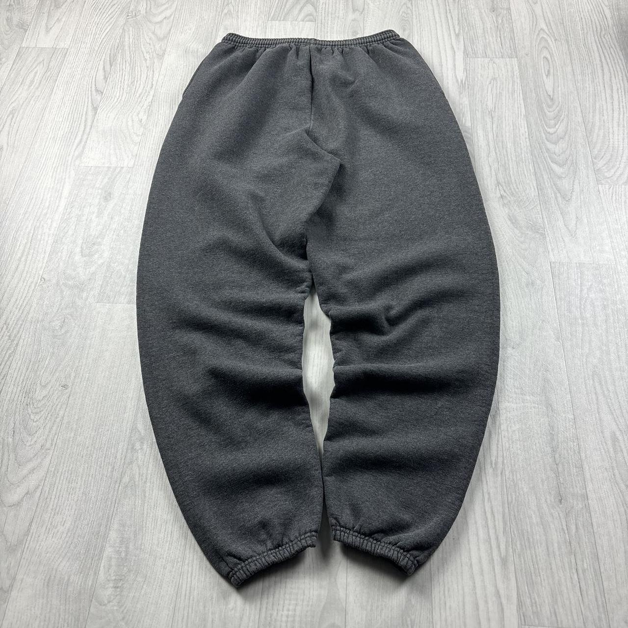 VINTAGE Y2K STARTER BAGGY COTTON SWEATPANTS GREY
