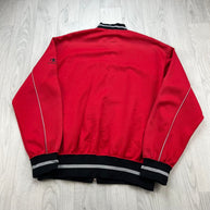 VINTAGE Y2K CHAMPION TRACK JACKET RED