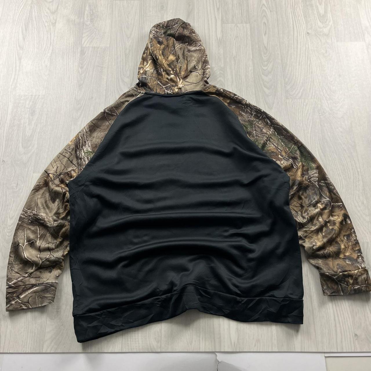 VINTAGE UNDER ARMOUR REALTREE HOODIE CAMO BLACK
