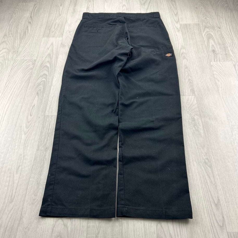 VINTAGE Y2K DICKIES 874 BAGGY TROUSERS BLACK
