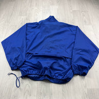 VINTAGE Y2K REEBOK PULL OVER QUARTER ZIP LIGHTWEIGHT JACKET BLUE