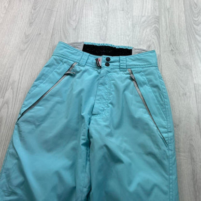 VINTAGE Y2K ONEILL BAGGY SKI PANTS SALOPETTES LIGHT BLUE