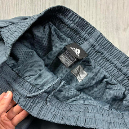 VINTAGE Y2K ADIDAS BAGGY TRACKSUIT BOTTOMS GREY