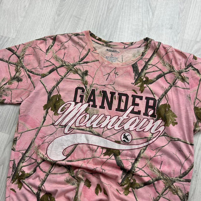 VINTAGE Y2K REALTREE T SHIRT CAMO PINK