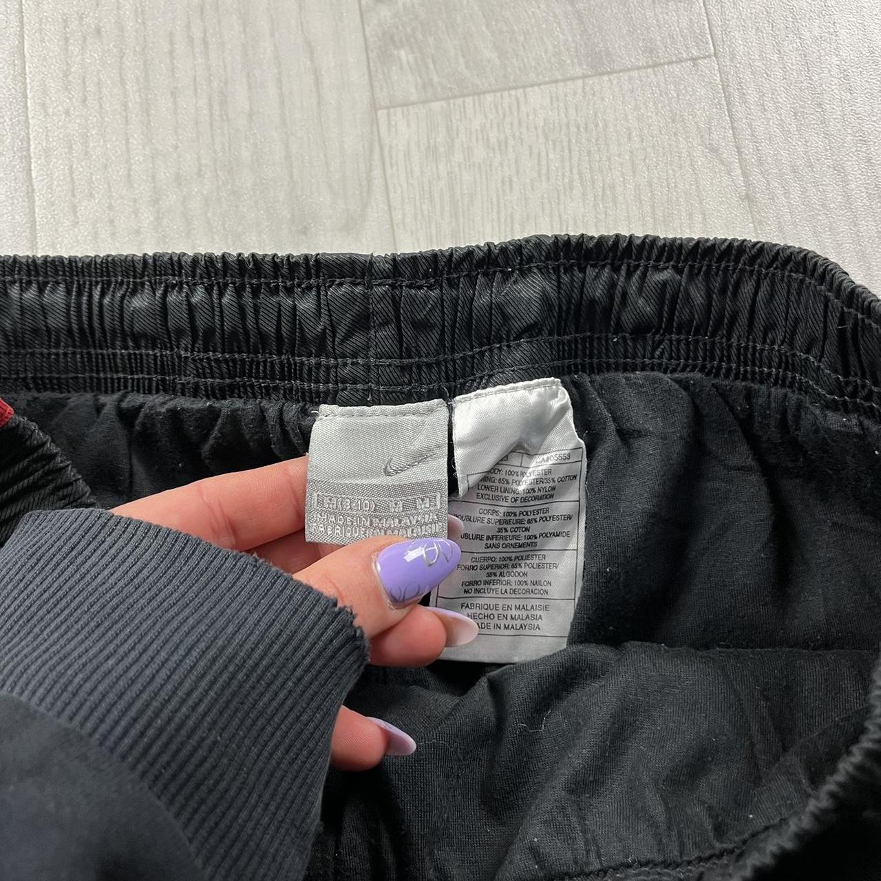 VINTAGE Y2K NIKE BAGGY TRACKSUIT BOTTOMS BLACK