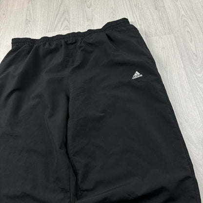 VINTAGE Y2K ADIDAS BAGGY TRACKSUIT BOTTOMS BLACK