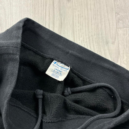 VINTAGE 00s CHAMPION REVERSE WEAVE COTTON SWEATPANTS BLACK