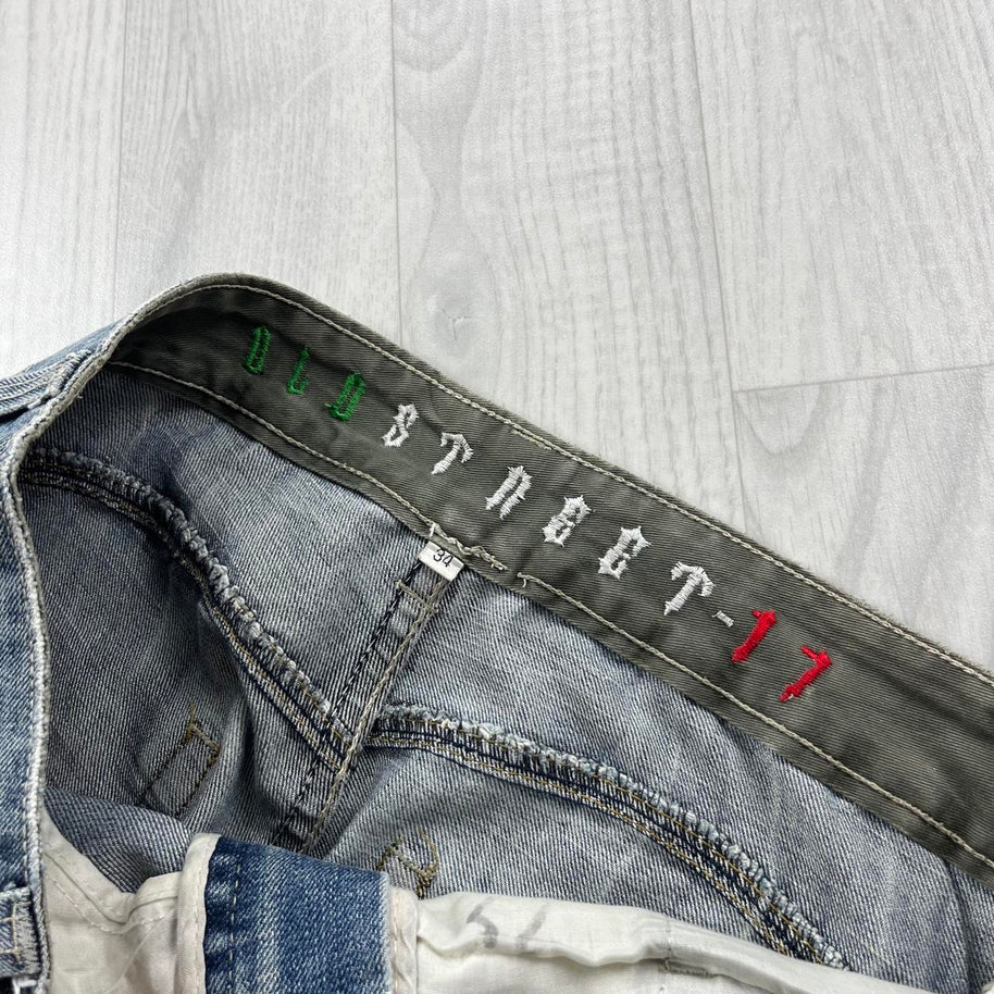 VINTAGE Y2K OLD STREET 11 BOOTCUT JEANS BLUE