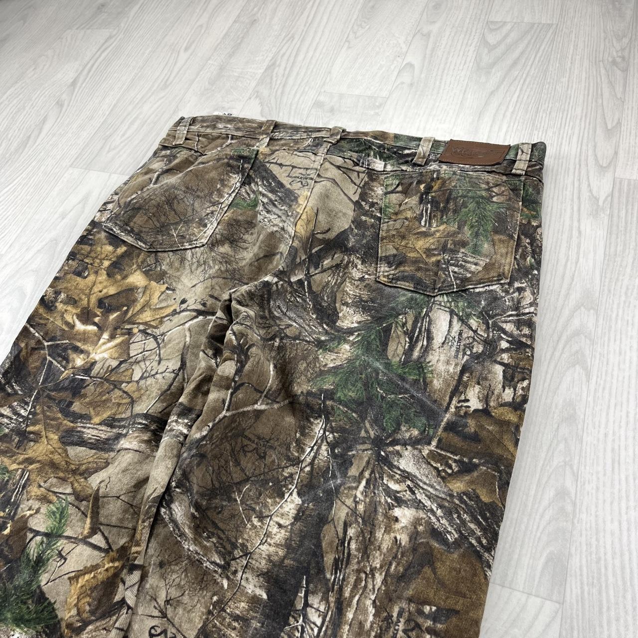 VINTAGE WRANGLER REALTREE BAGGY CAMO TROUSERS