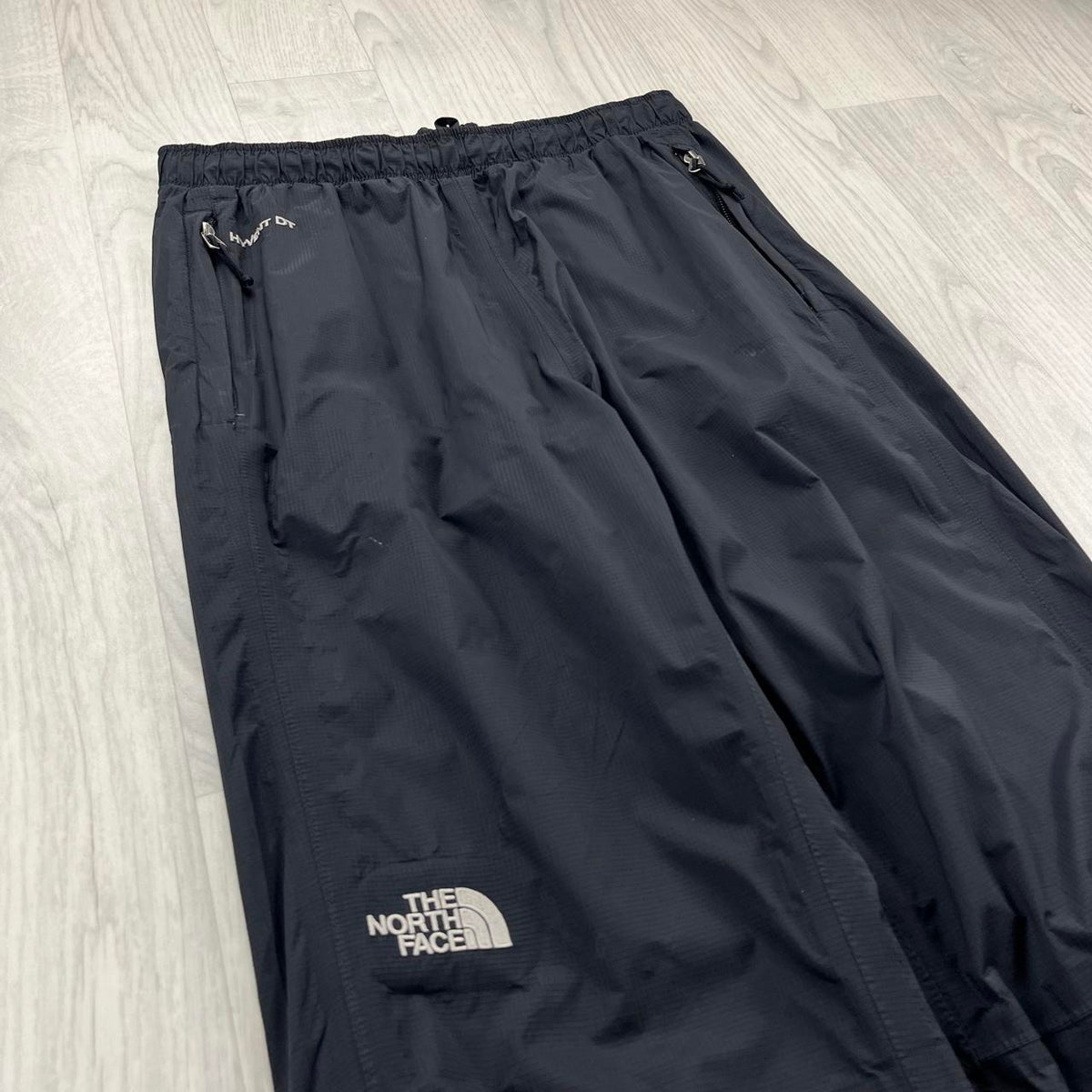 VINTAGE Y2K THE NORTH FACE HYVENT BAGGY HIKING UTILITY TROUSERS BLACK