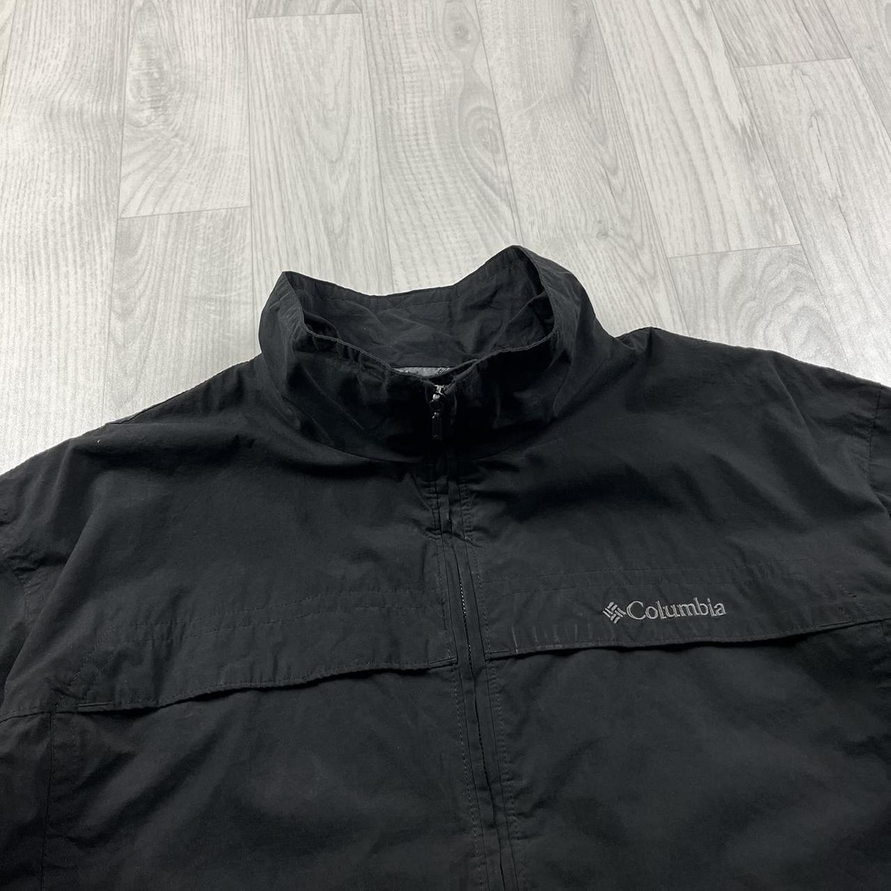 VINTAGE 00s COLUMBIA TECHNICAL LIGHTWEIGHT JACKET BLACK